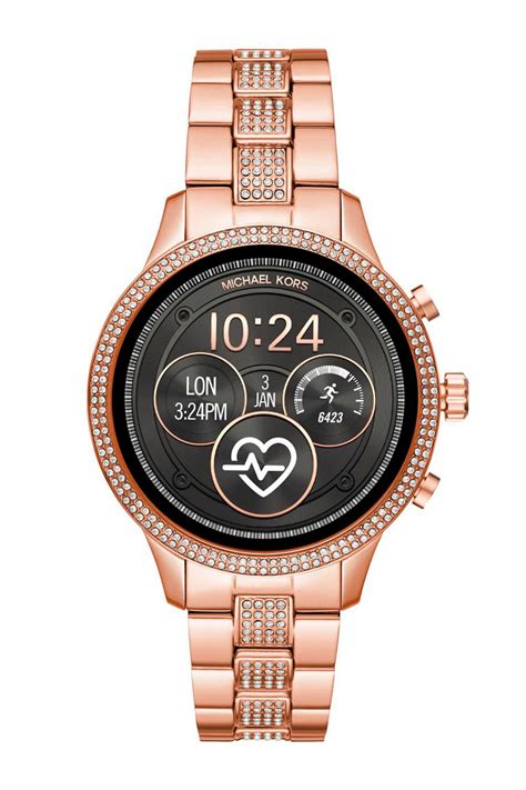 michael kors watch women smart watches blue|Michael Kors smart watch clearance.